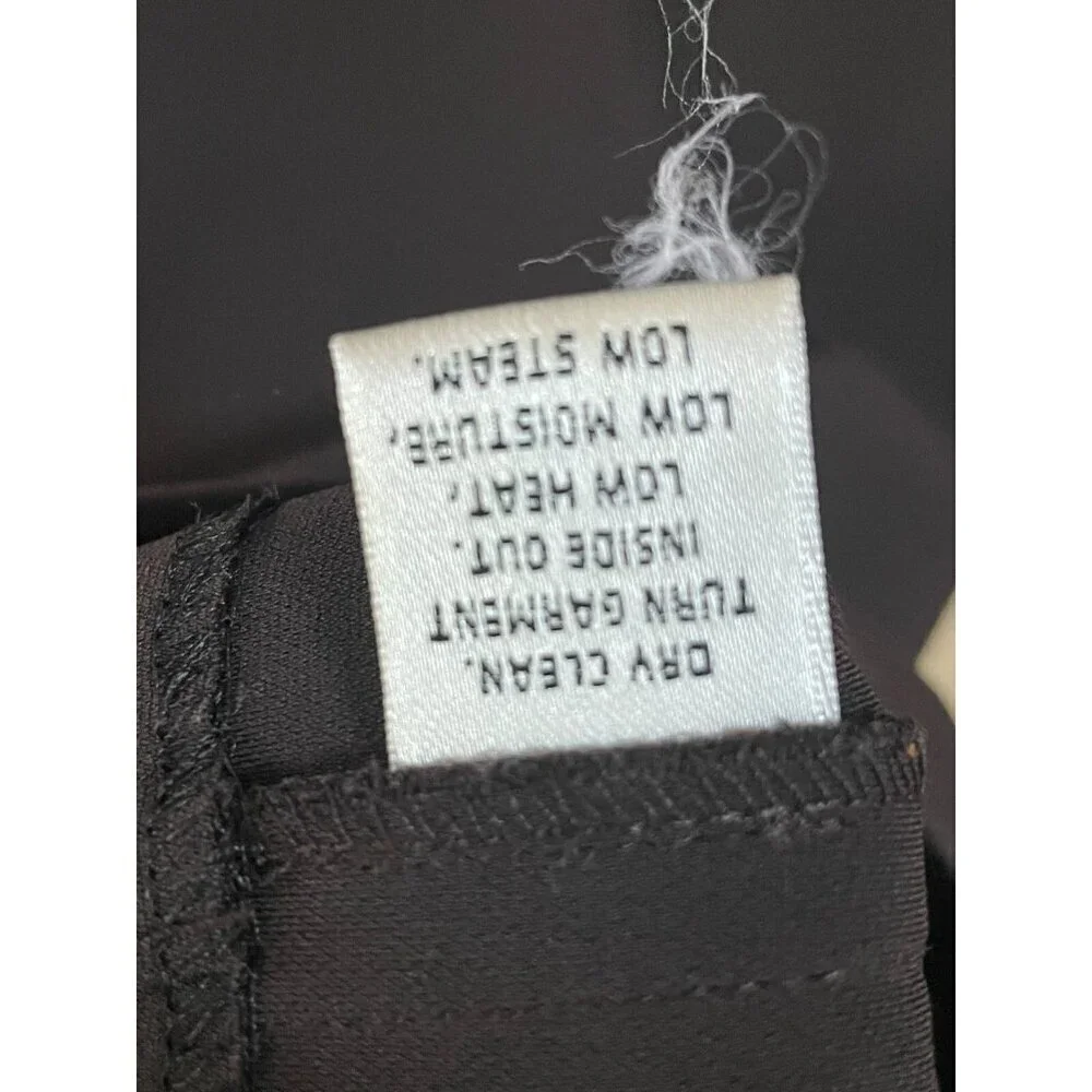 ST. JOHN Women Black Pants Size 4 Career - Picture 4 of 6